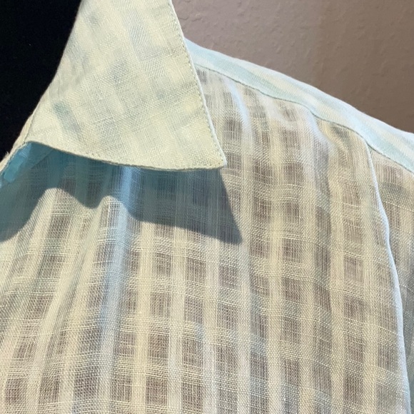 Liz Claiborne Irish Linen Blouse - Picture 2 of 6